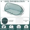 Foldable Plant Protection Netting Pop-Up Netting Garden Row Covers with 6Pcs Ground Stakes Mesh Plant Cage for Yard Flower Beds