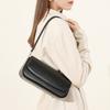 High Quality Genuine Leather Saddle Women's Bag, Simple Design Hand-held Single Shoulder Women's Bag, Elegant Armpit Bag