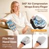 5 Level Hand Massager with Airbag Compression Finger Wrist Palm Massage Machine Vibration Glove for Hand Muscle Relax