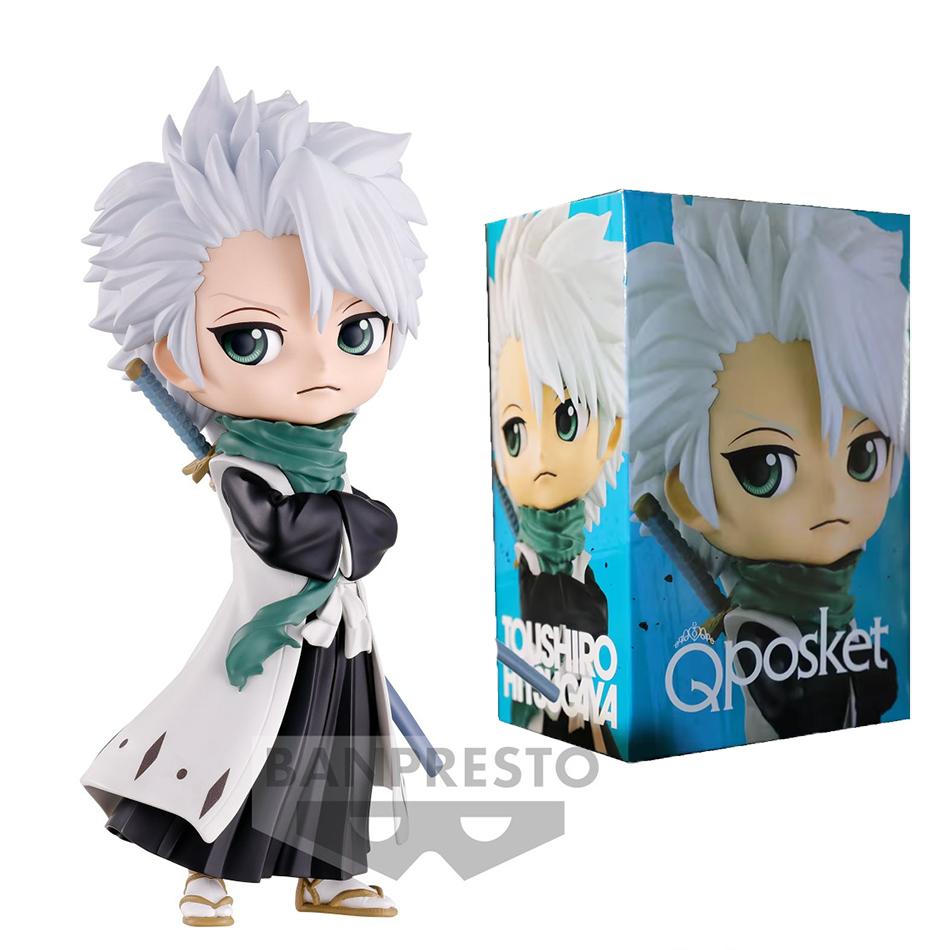Anime BLEACH Hitsugaya Toushirou Figur Q Version Realm Neuer Kapitel Todeskrieg Tausend Jahre Blut Krieg Modell Spielzeug Puppe Geschenk