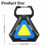 Multifunctional LED Work Light Strong Light Magnetic Attraction Outdoor Searchlight Super Bright Strobe Light