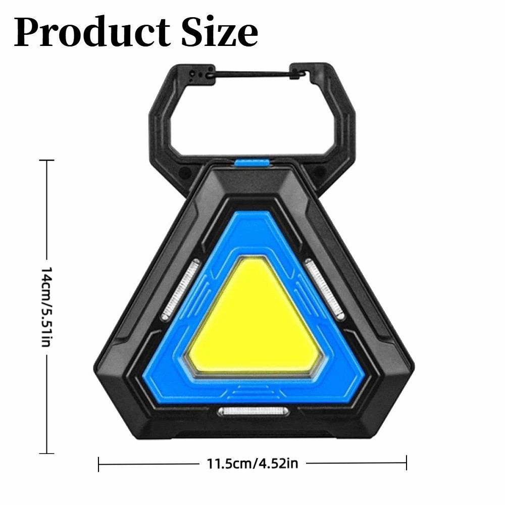 Multifunctional LED Work Light Strong Light Magnetic Attraction Outdoor Searchlight Super Bright Strobe Light