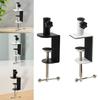 Table Mount Clamp Protective Sturdy with Adjustable Screw Shockproof Anti Scratch Practical Arm Stand Holder for Monitor Cameras