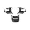 For BMW MINI Cooper S F54 F55 F56 F57 F60 2022 2023 Car Steering WWheel Carbon Fiber Decorative Cover Car Interior Stickers