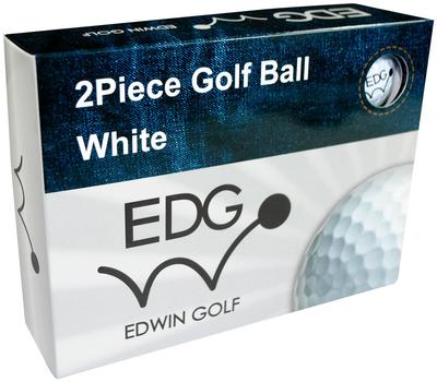 Edwin Golf Golf 1 Dozen Balls, (12 Balls), White, EDBA-3775