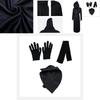 Halloween Black Death God Cosplay Costume With Polyester Fabric For Stage Performances And Party Events