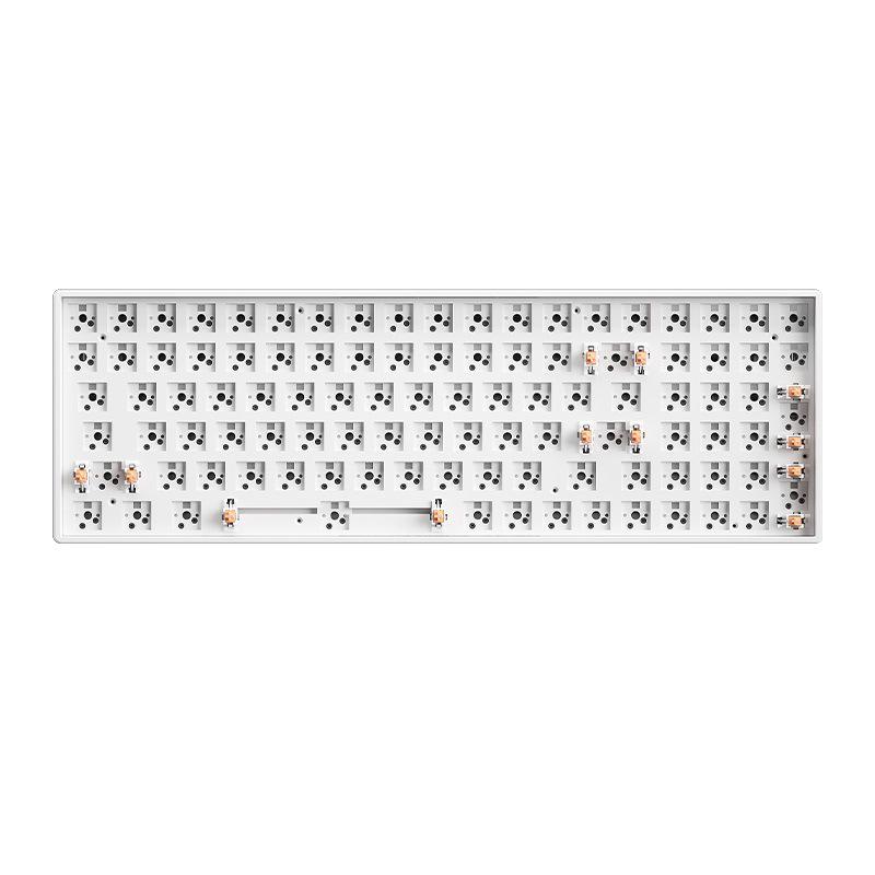 100-Key Wireless Bluetooth Mechanical Keyboard Kit - DIY, RGB, Hot-Swappable, Portable Mini Design