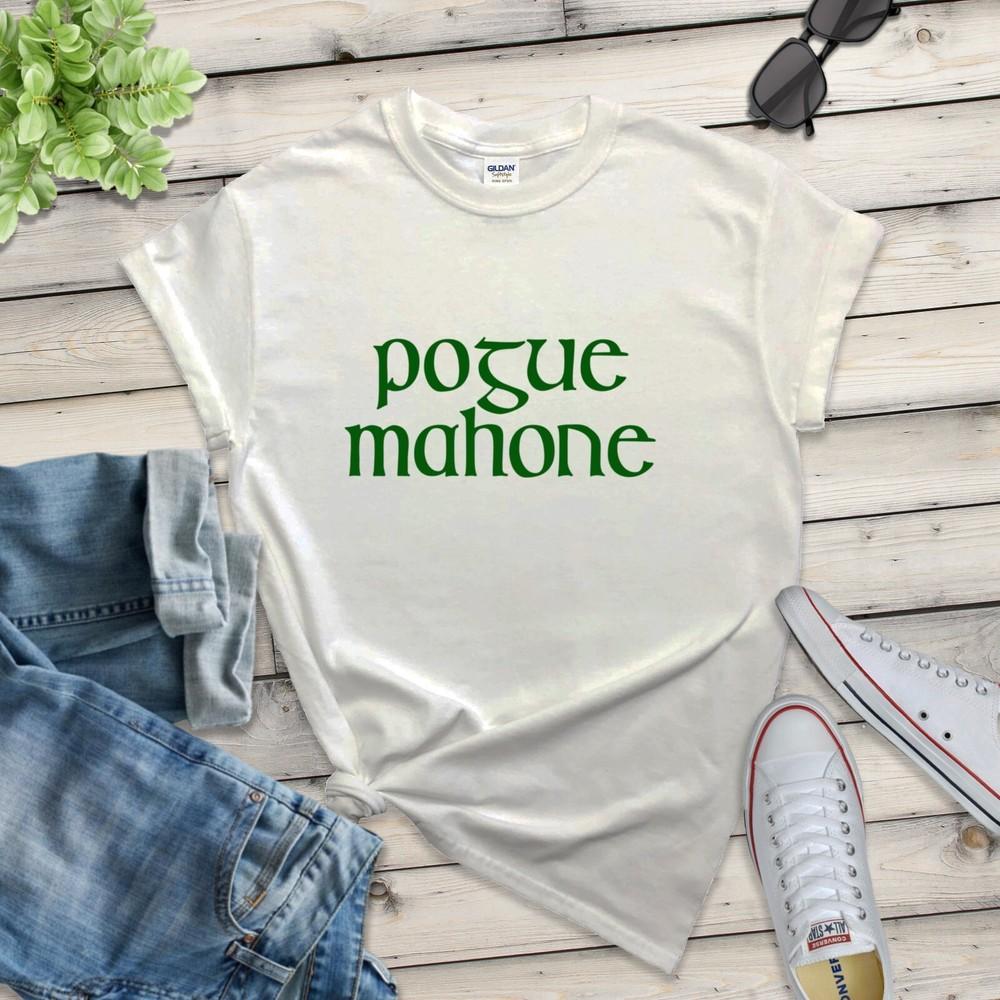 POGUE MAHONE - LADIES FITTED T-SHIRT (Irish Gaelic Pogues Rude St Patricks Eire) Unisex T-Shirt XXXXL