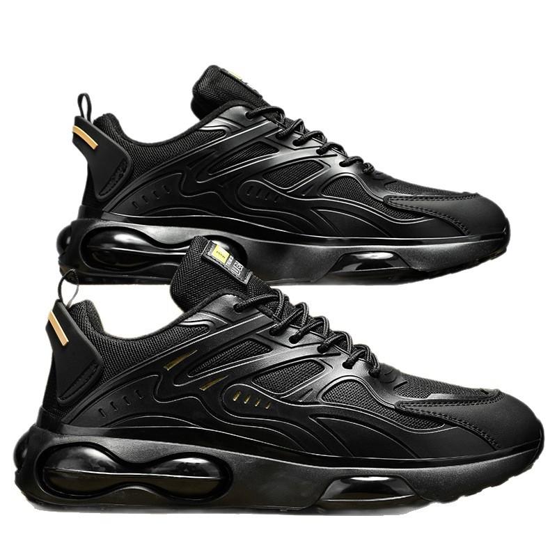 Winter air cushion cushioning velvet thickened cold-proof warm cotton shoes outdoor light casual dad shoes