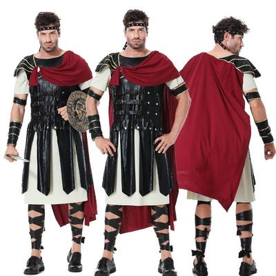 Costum Halloween Războinic Gardă de Curte Samurai Copii Adult Costum Părinte-Copil Costum de Scenă