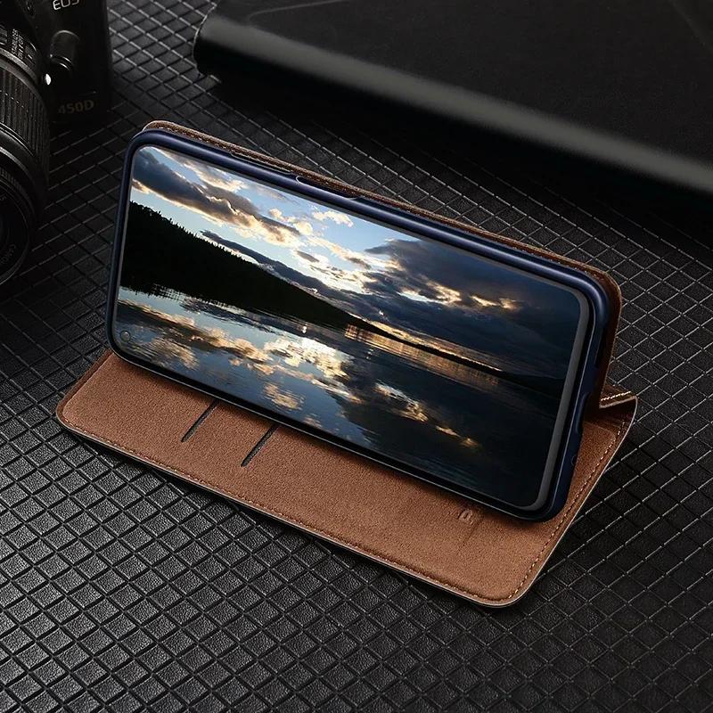 Flip Case for Realme 16 Realme16 Pro Plus 5G Genuine Leather Magnetic Cover Cowhide 3D Crocodile Claw Card Pocket Wallet Cases