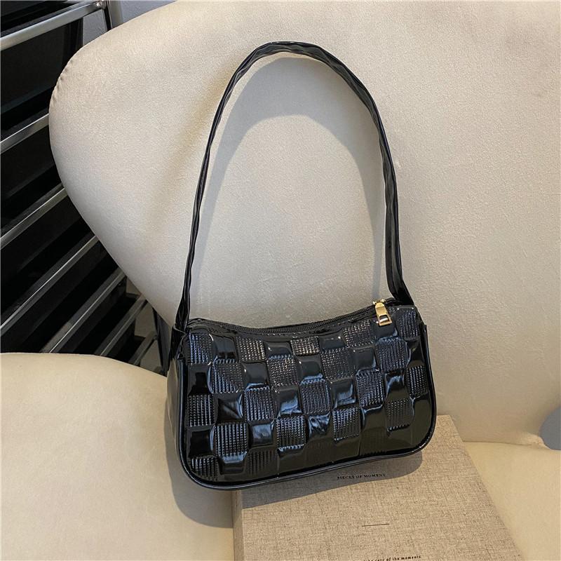 Chic Square Handheld Bag For Women Stylish Urban Design In White Orange Green