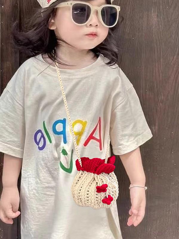 “2025 Women's Wool Knit Mini Bucket Bag - Autumn/Winter Crossbody Shoulder Bag”