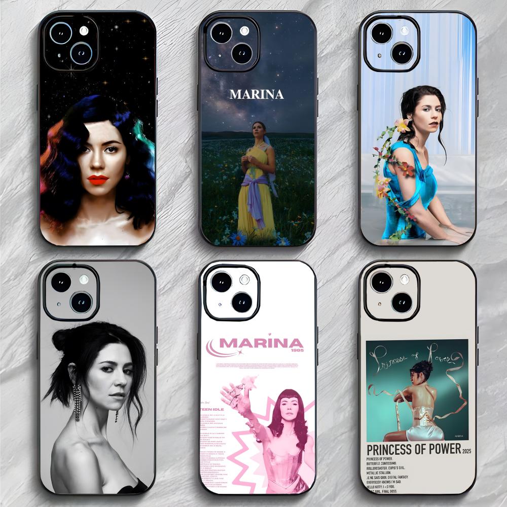 Pop Singer M-Marina and the Diamonds Phone Case Phone Case Soft Packaging Lightweight For iPhone17 16 15 14 13ProMax