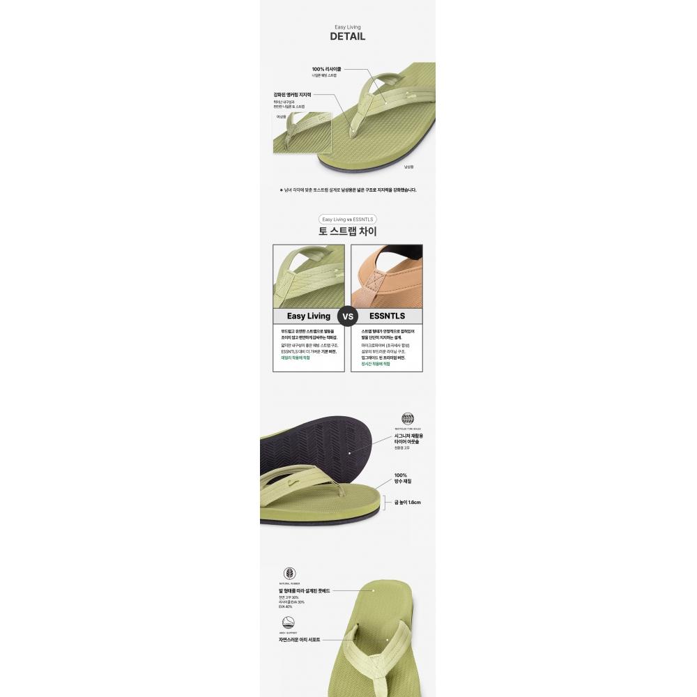 Indosol Official Import Flipflop   Matcha Slipper