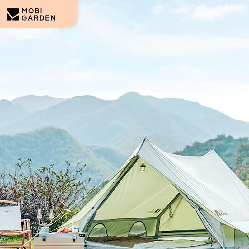 MOBIGARDEN Ridge Cotton Camping Tent 210x260x150cm