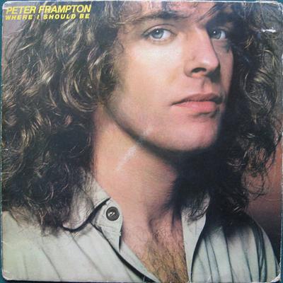 LP Record PETER FRAMPTON - Where I Should Be SP3710 A&M Records 1979 Europe Rock Used