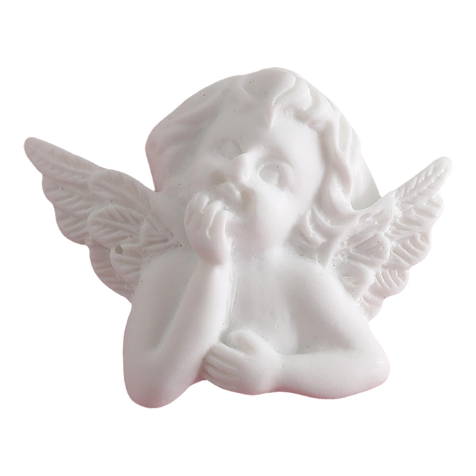 

10 штук 34 мм * 26 мм симпатичные новые смоляные европейские ангелы с плоской задней частью кабошоны искусство DIY ремесло украшения вечеринки подвески One Size