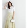 Proportion Body Dressing Ruffle Sleeve Knit Blue Women's Sweater,