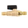 Air Conditioning Charging Valve Fine Workmanship Refrigerant Valve Good Sealing High Reliability for Office for Hotel for Home
