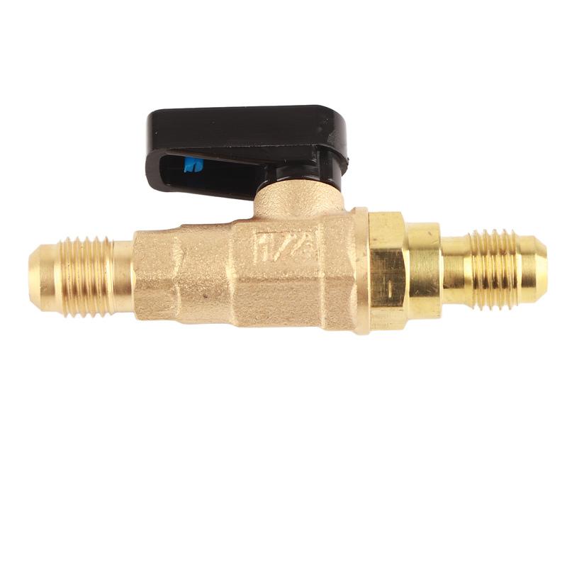 Air Conditioning Charging Valve Fine Workmanship Refrigerant Valve Good Sealing High Reliability for Office for Hotel for Home