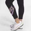 Nike Cotton Letter Print Leggings Women Bottoms Black CW2503-011
