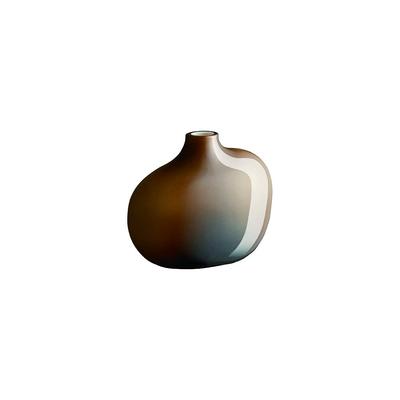 Flower Vase Brown W110 X D60 X H95mm SACCO Glass 01 26051