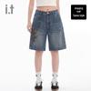 :CHOCOOLATEi.t Unisex Ethnische Geflochtene Quaste Jeansshorts