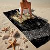 Pink Crown Sparkle Majesty Beach Towel, Super Soft Microfiber, Gift for Her/Him, Birthday, for Pool, Beach, Travel, Home Decor Fan gifts