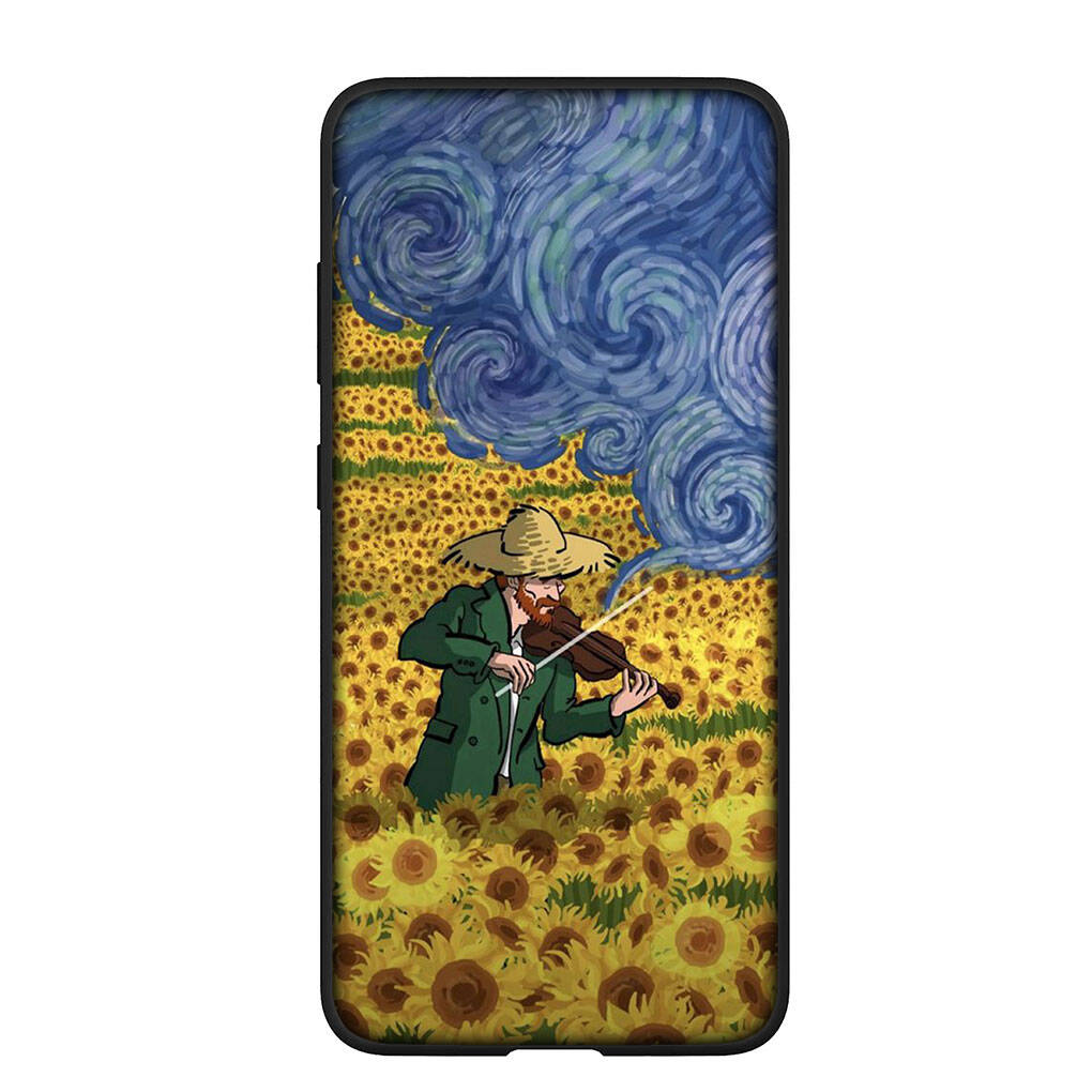 Phone Case for Samsung Galaxy S25 S23 S22 S24 Ultra FE S8 A05 A06 A15 A16 A36 A37 A35 A54 A55 A56 A57 A25 A26 A53 Starry Night Van Gogh Painting Cover