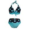 Women's Fashion High Waist Sexy Polka Dot Bikini Split Swimsuit