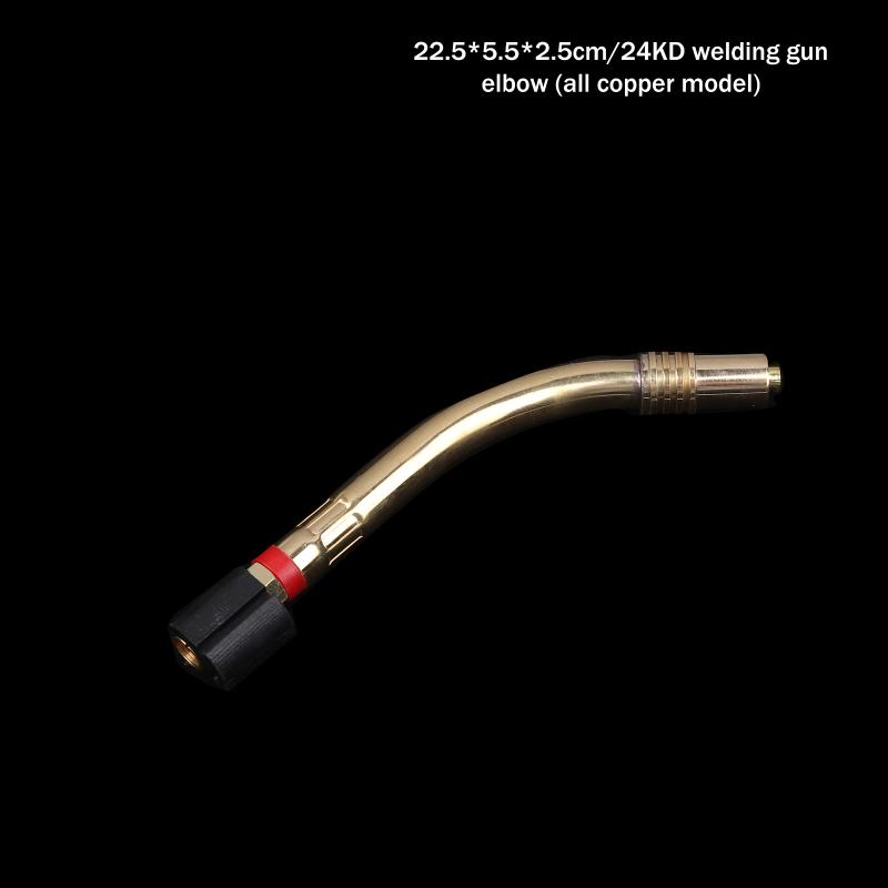 Mb15Ak24Kd36Kd25Kd Welding Gun Bend Gooseneck Tube Universal Gun Barrel European Style Double Protection Welding Machine Parts