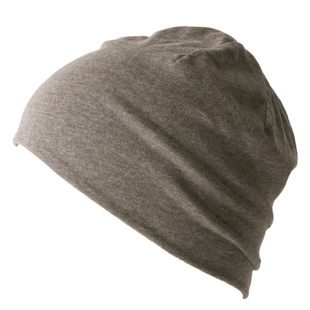 CHARM Medical Organic Cotton Inner Knit Hat Hat, 100% [Free Size/Brown] Cap,