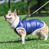 Winter Thickened Dog Clothes for Small Medium Dogs Cats Coat Waterproof Puppy Padded Jacket Reflective Yorkie Bulldog Costumes