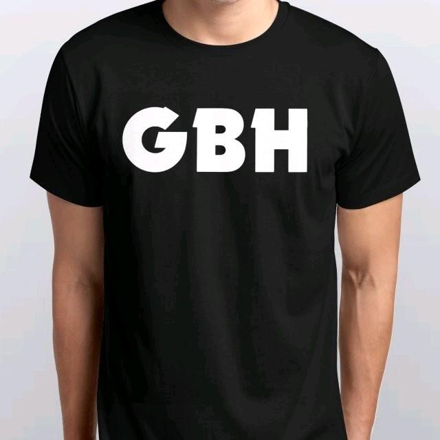 GBH T-SHIRT All Sizes S M L XL 234XL Colours Black, White