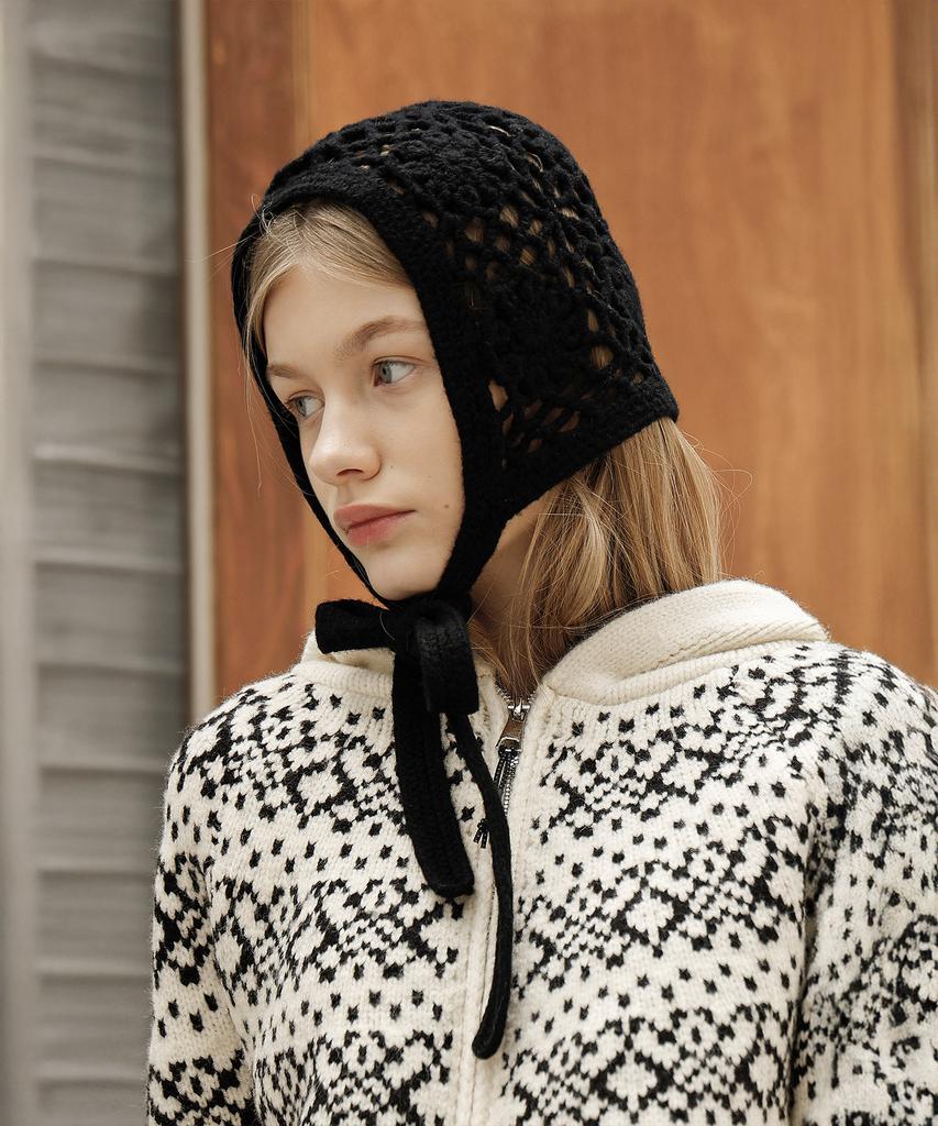 Waiowai Crochet Trooper Knit Hat_3 Colors