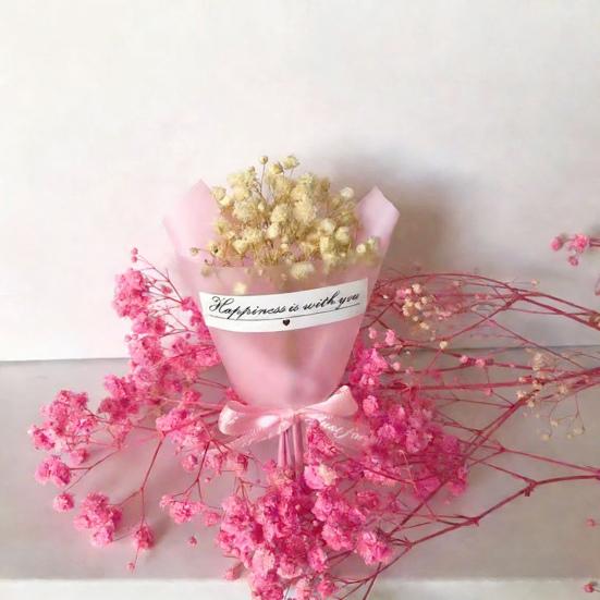 Mini Bukususzonych Kwiatów Naturalna Gipsówka Kwiaty Hurtowo Gipsówka Bukiet Kwiatowy do Rękodzieła Akcesoria Fotograficzne Prezent Zaproszenia Dekoracja