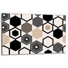 GLASS PROTECTIVE PLATE FOR STOVE 80x52 MOSAIC