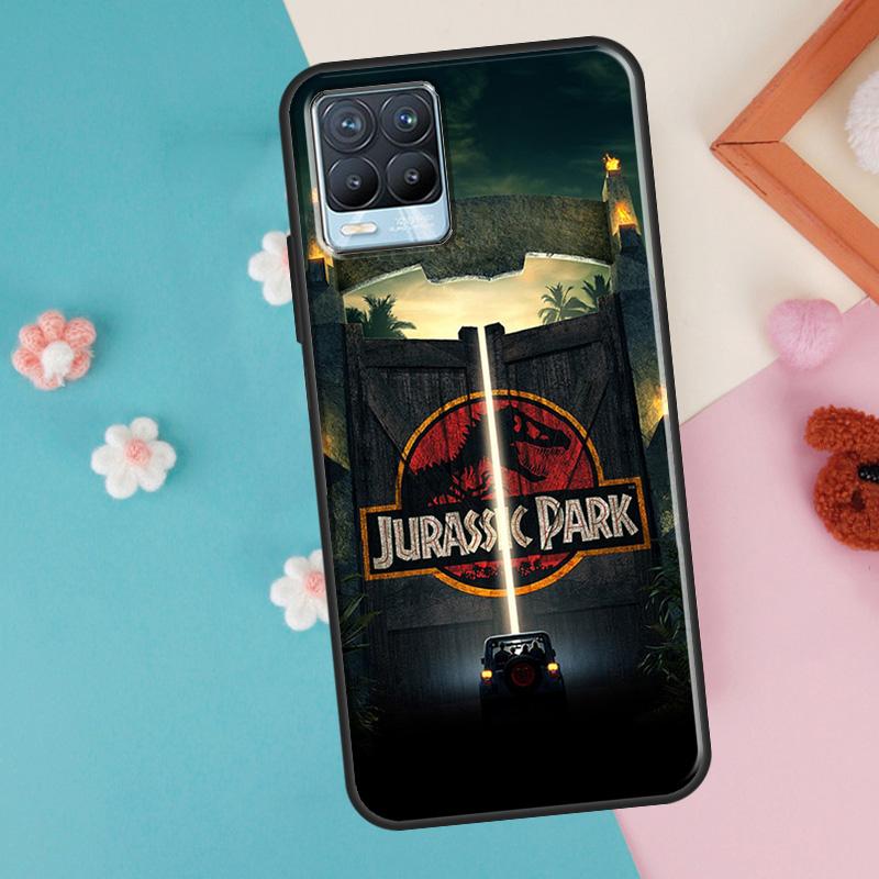 Dinosaur World Jurassic Park For OnePlus 11 10 Pro 10T Nord CE 2 Lite Realme C55 C35 C33 C31 C30 C21Y GT Neo 5 3 2T Case