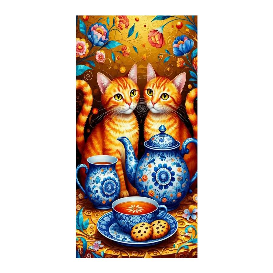 Cat and Dog Large Size Diamond Painting New Collection Pet Animals Diy Full Drill Rhinestone Embroidery Mosaic Cross Stitch Kits