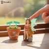 Fairy Girl Statue Resin Micro Fairy Garden Accessories for Home Lawn Patio Outdoor Decorative Ideas