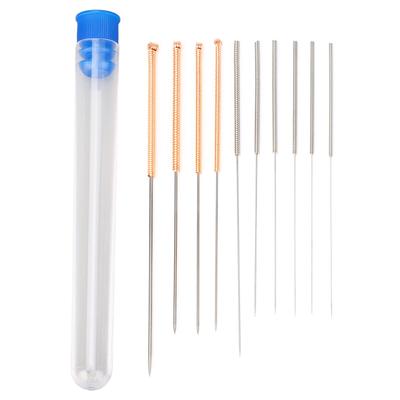 10PCS Düsenreinigungsnadeln Edelstahl-Düsenreinigungswerkzeug-Kit für 3D-Drucker-Extruder