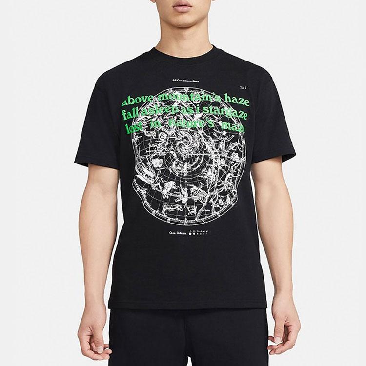 Nike ACG Stargaze Sports Casual Crew Neck Short Sleeve T-Shirt Men Tops Black DC4087-010