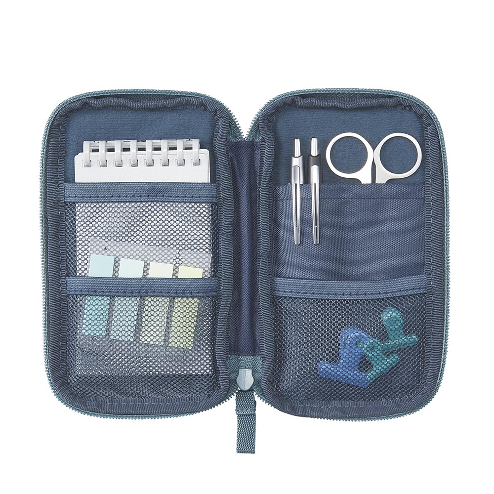 LIHIT SFJ x LIHIT Compact Pen Seaweed LAB. LAB. Pouch, Green, A3200-22