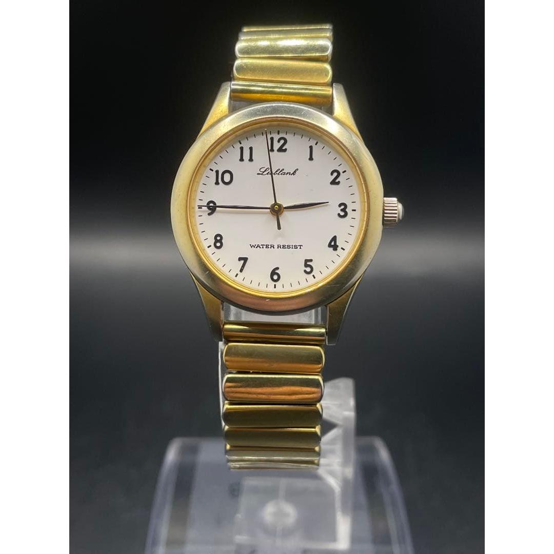 [Battery replaced] ORIENT Lisblank small gold watch