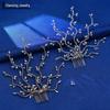 Chenxing CX481 Rhinestone Bridal Hair Comb Updo Side Decoration Accessories