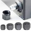AN4 AN6 AN8 AN10 AN12 Female Flare Cap Block Off Fitting Plug Aluminum Swivel Hex Head Nut Port Adapter for Fuel Oil Line
