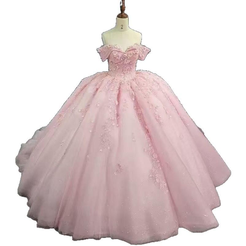 European and American Evening Dresses, Small People with One Shoulder 1011 New Thin Senior Banquet Dresses, Heavy Industry