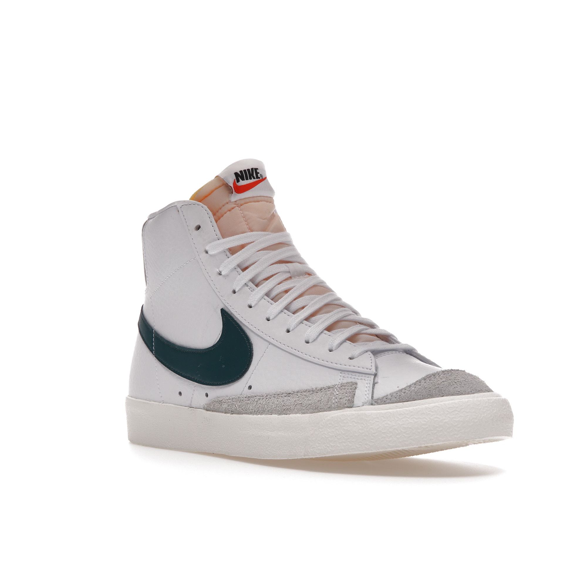 Кроссовки унисекс Nike Blazer Mid 77 Vintage White Dark Teal Green Sail BQ6806-112 42.5 — фото 3