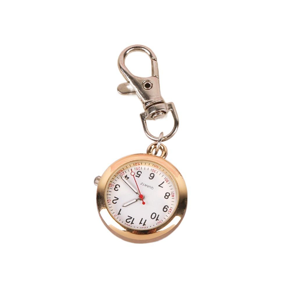 Luminous LED Electronic Hanging Watch Waterproof Keychain Watch Portable Pocket Watch  School